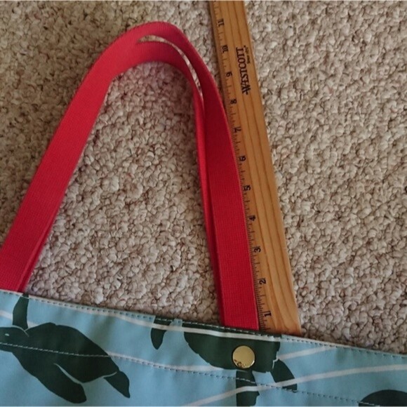 Fossil Sea Turtles Seafoam beach Vacation Tavel Bag - Picture 9 of 12